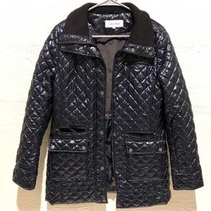 Navy Calvin Klein Coat